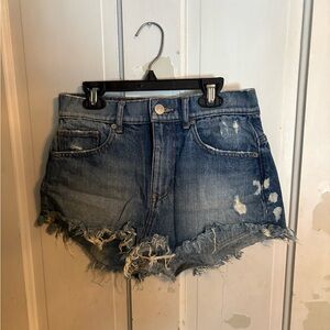 100% Cotton Express Blue Jean Shorts